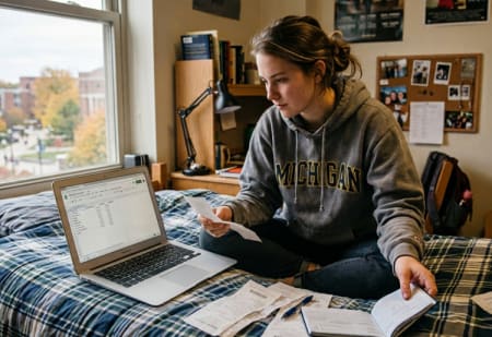 The Hidden Nearly $700-a-Month Cost of College
