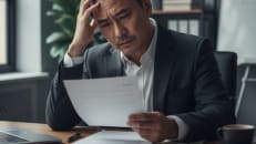 A business owner found out his business loan application was denied and wondering what to do about it.