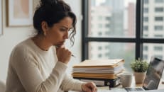 A business owner learning about payroll tax debt and trust fund penalties.