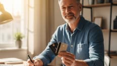 A man wondering if a Chase or Amex rewards program is better. 