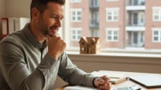 A landlord learning about ways to reduce his tax burden.