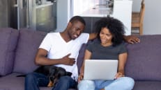 Calculate the costs of a no down payment mortgage
