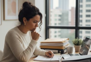 A business owner learning about payroll tax debt and trust fund penalties.