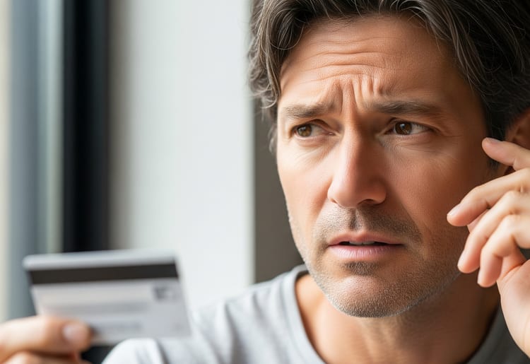 A man who's confused about APR. 