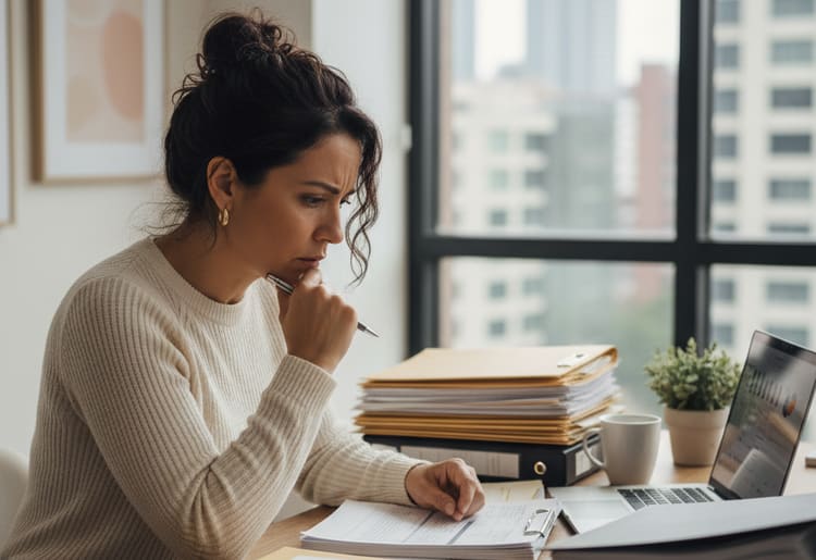 A business owner learning about payroll tax debt and trust fund penalties.