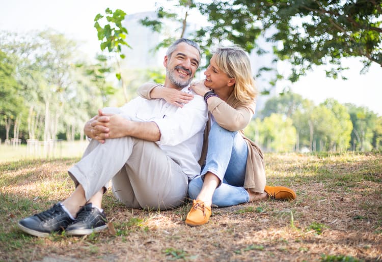 A man and a woman considering that signed up for life insurance with their pre-existing conditions. 