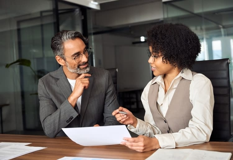 A man deciding between a tax attorney or CPA. 