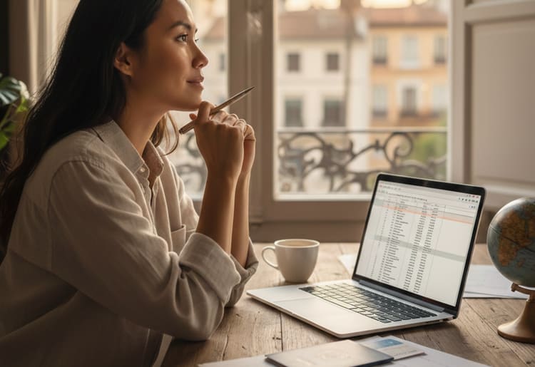 An american woman that's living abroad, figuring our her tax relief options.