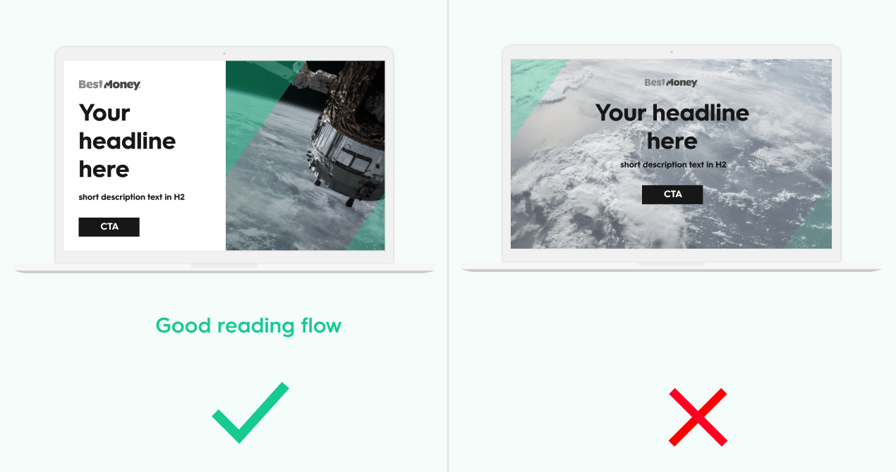 Pick a compelling header image